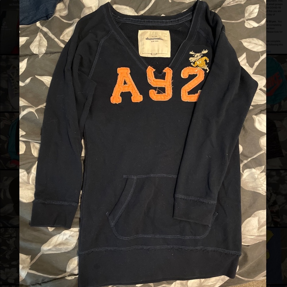 abercrombie sweater-dress size xl